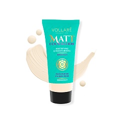 Тональный крем Vollare Matt&Smooth матирующий №701 30 мл