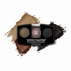 Тени для глаз Soffio Masters 13 Элегантный Коричневый · Elegant Brown